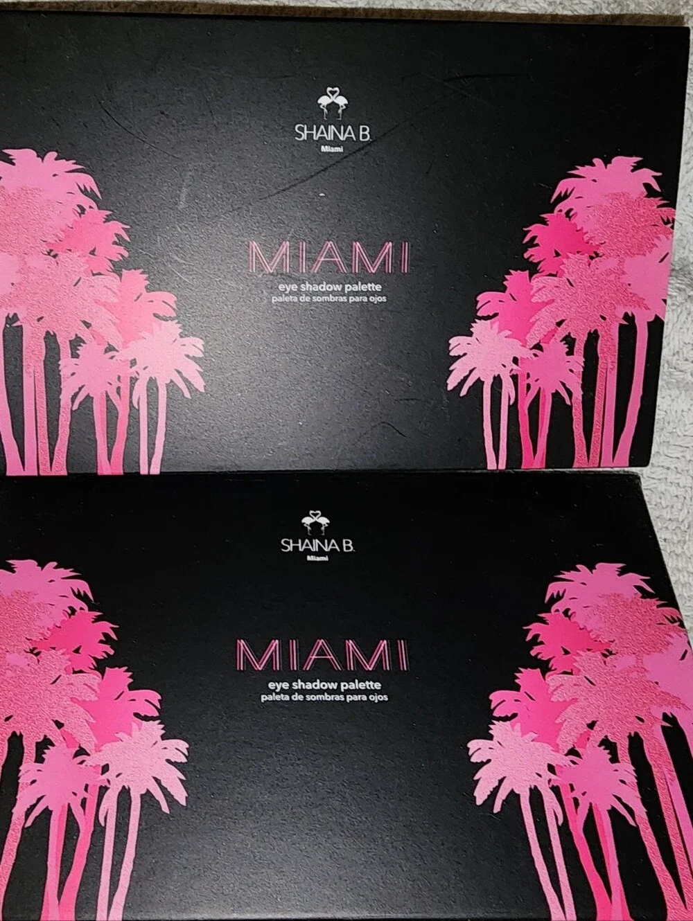 miami Eyeshadow Palette — Hot Pink Palm Design